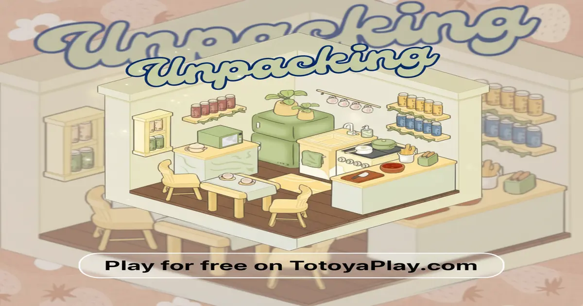 Gameplay screenshot of Unpacking