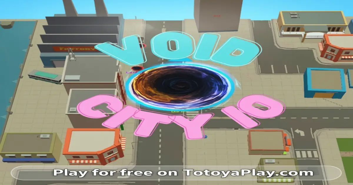 Gameplay screenshot of Void City io