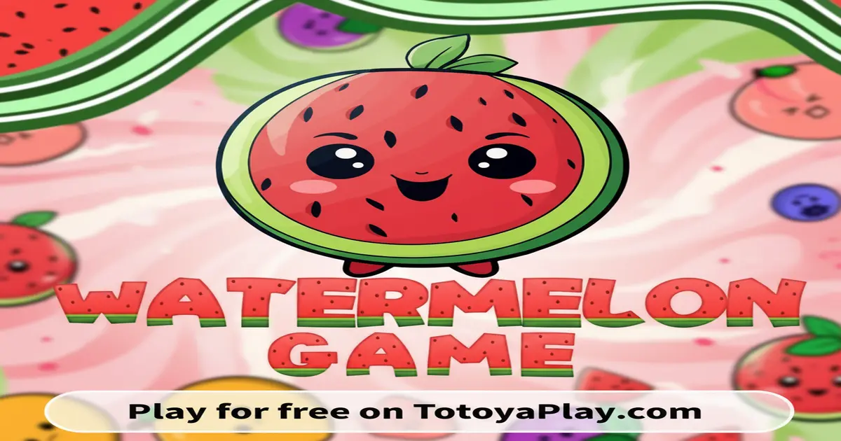 Gameplay screenshot of Watermelon Game