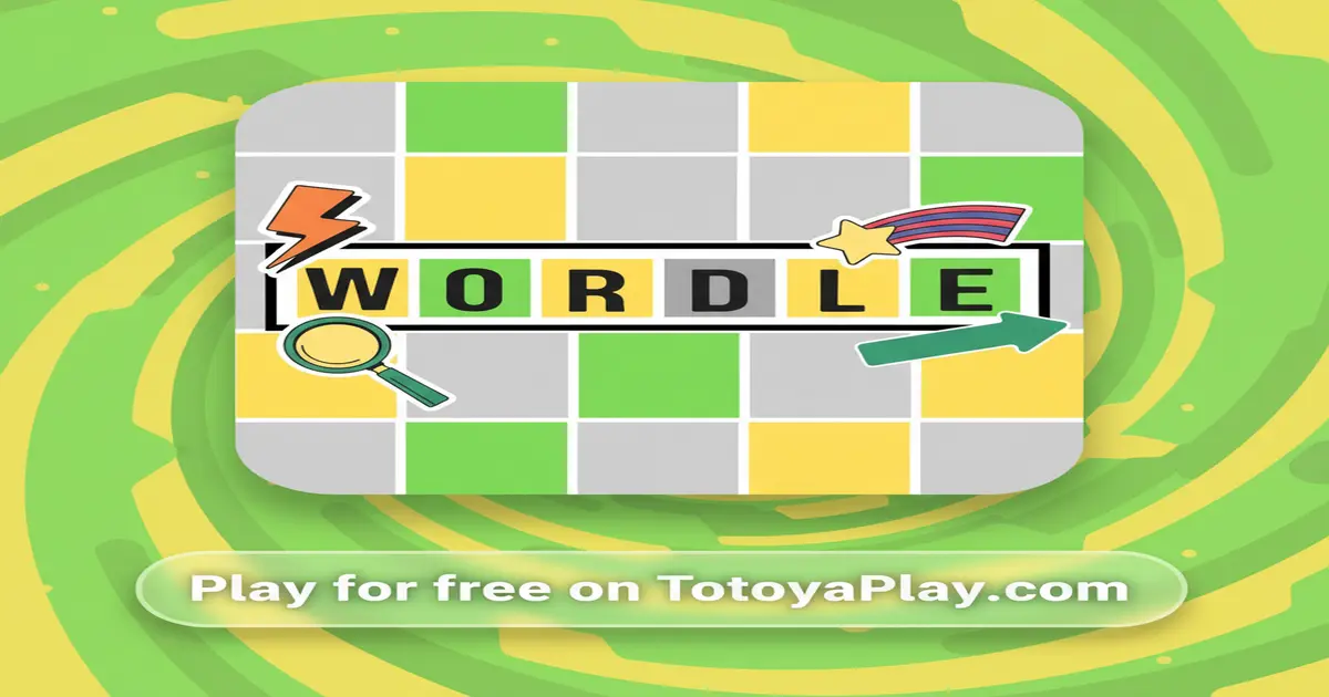 Gameplay screenshot of Wordle