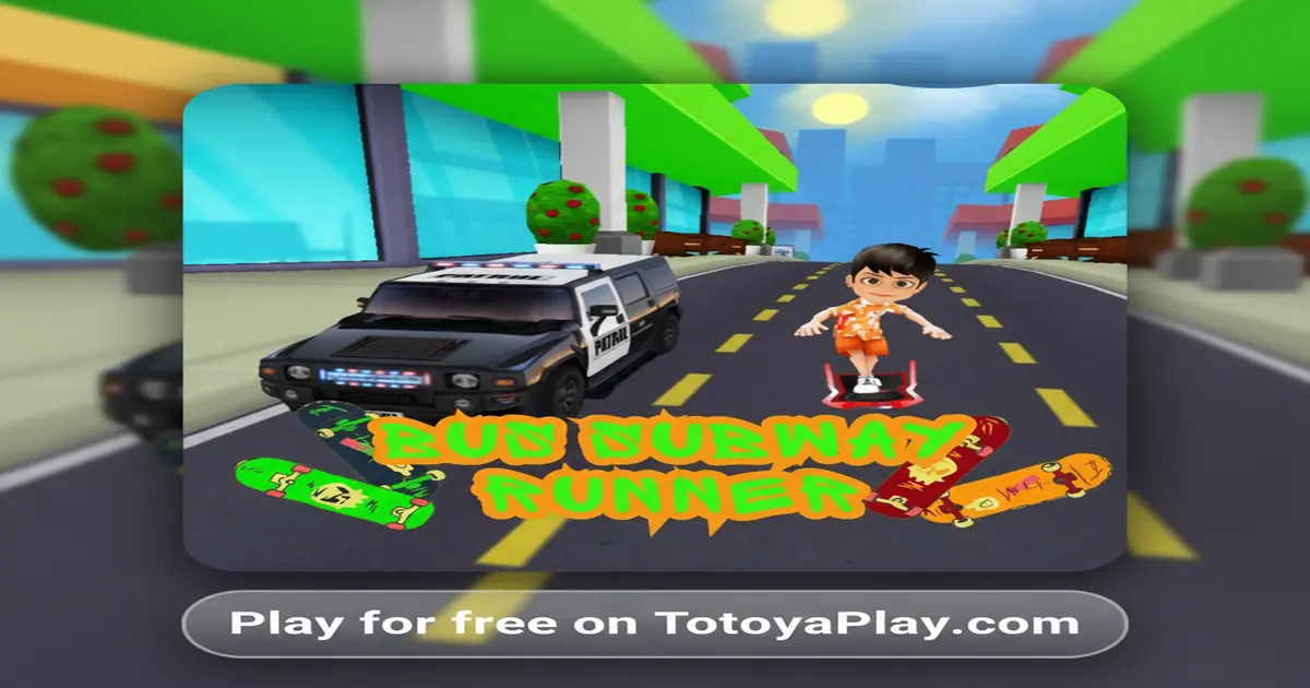 Gameplay screenshot of Bus Subway Runner