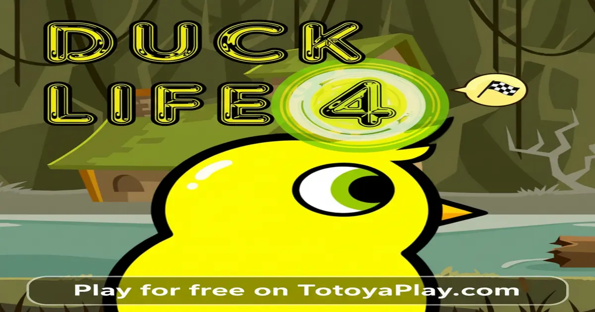 Gameplay screenshot of Duck Life 4