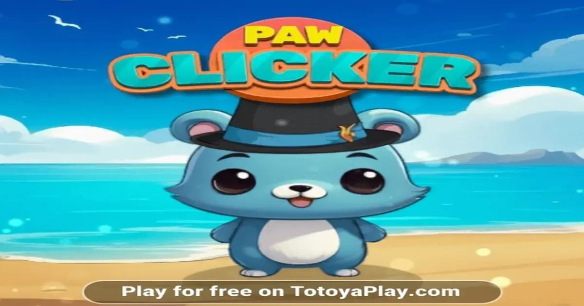 Gameplay screenshot of Paw Clicker