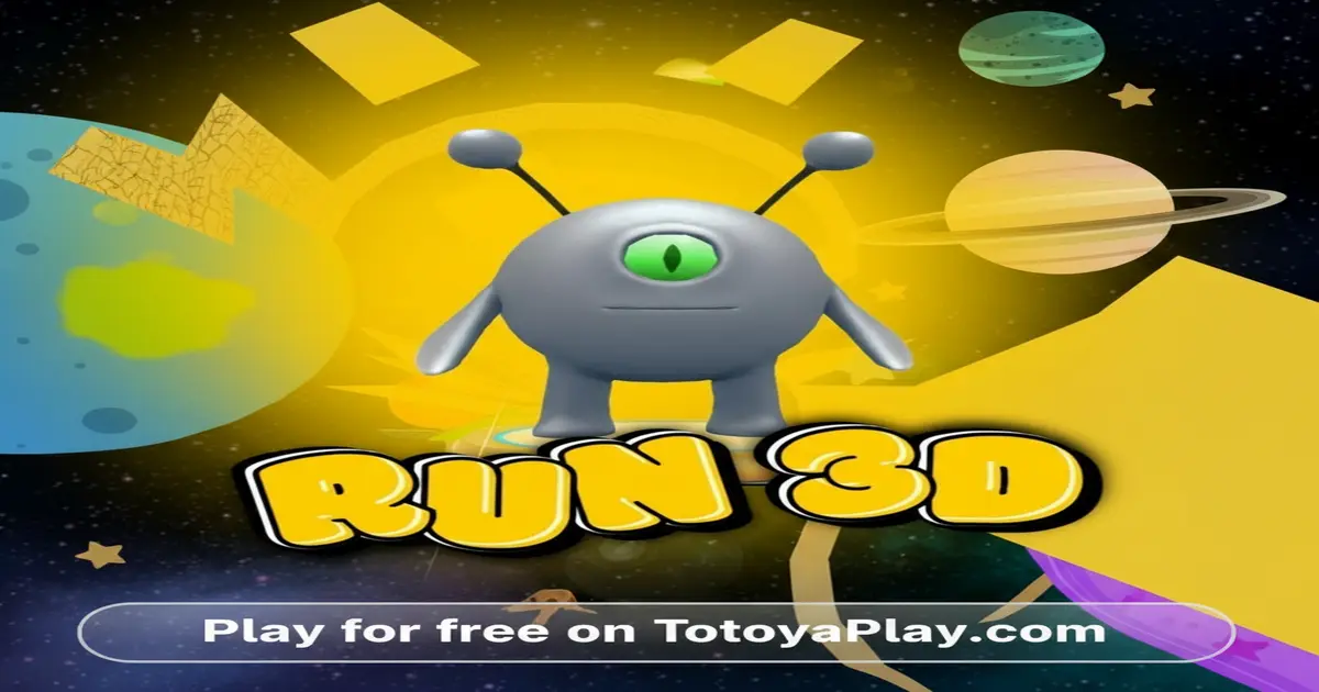Gameplay screenshot of Run 3D