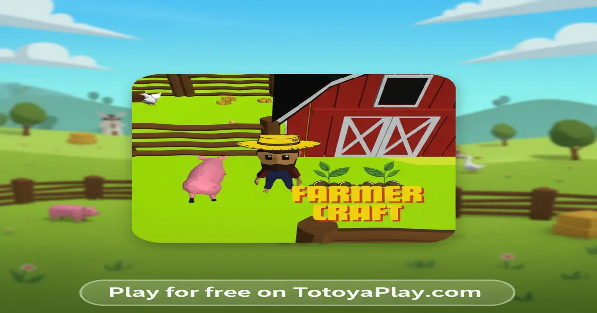 Gameplay screenshot of The Farmer Craft