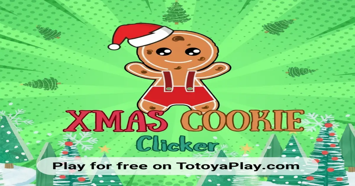 Gameplay screenshot of Xmas Cookie Clicker