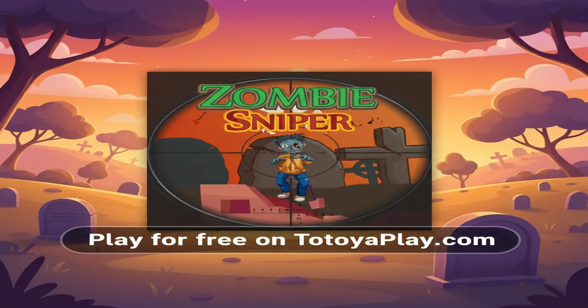 Gameplay screenshot of Zombie Sniper