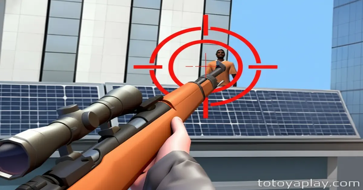 Gameplay screenshot of Mafia Sniper Crime Shooting