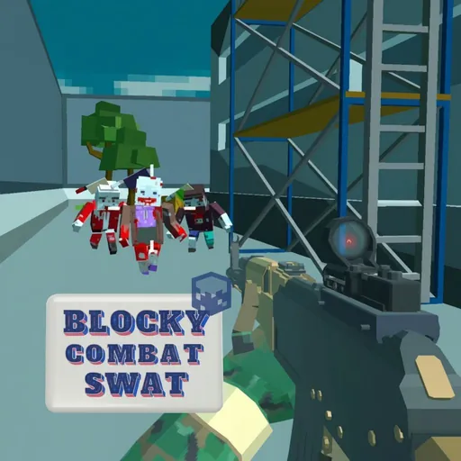 Blocky Combat Swat